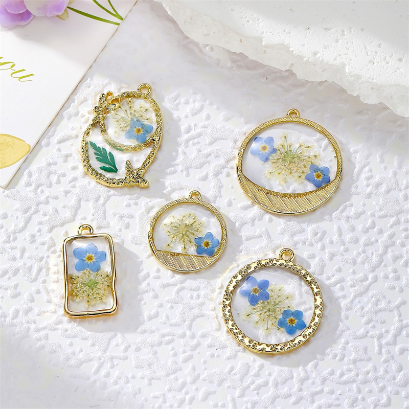 Men Accessories Locket - 여름 스타일 30개/세트 컬러 꽃 코어