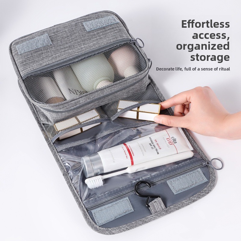 Men Accessories For Travel - 대용량 걸이형 세면도구 가방, 습식 및