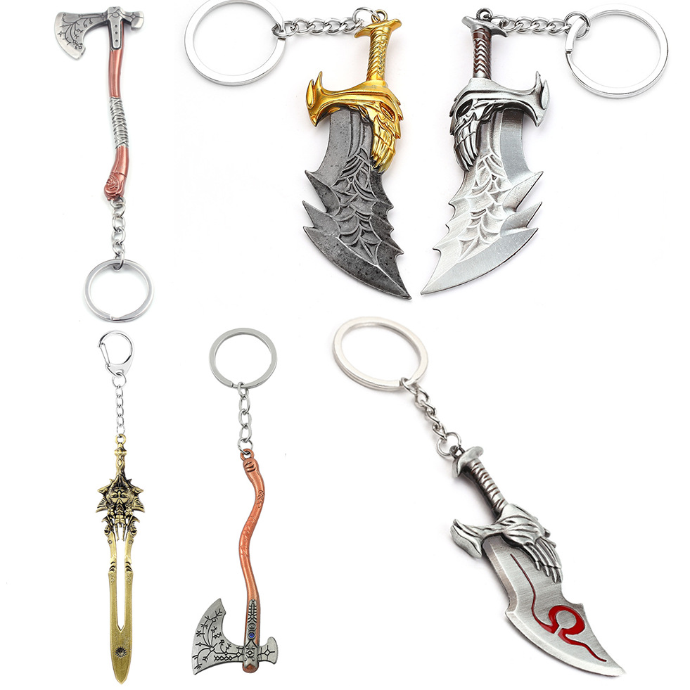 Men Accessories Necklace - 갓 오브 워 4 크레토스 검