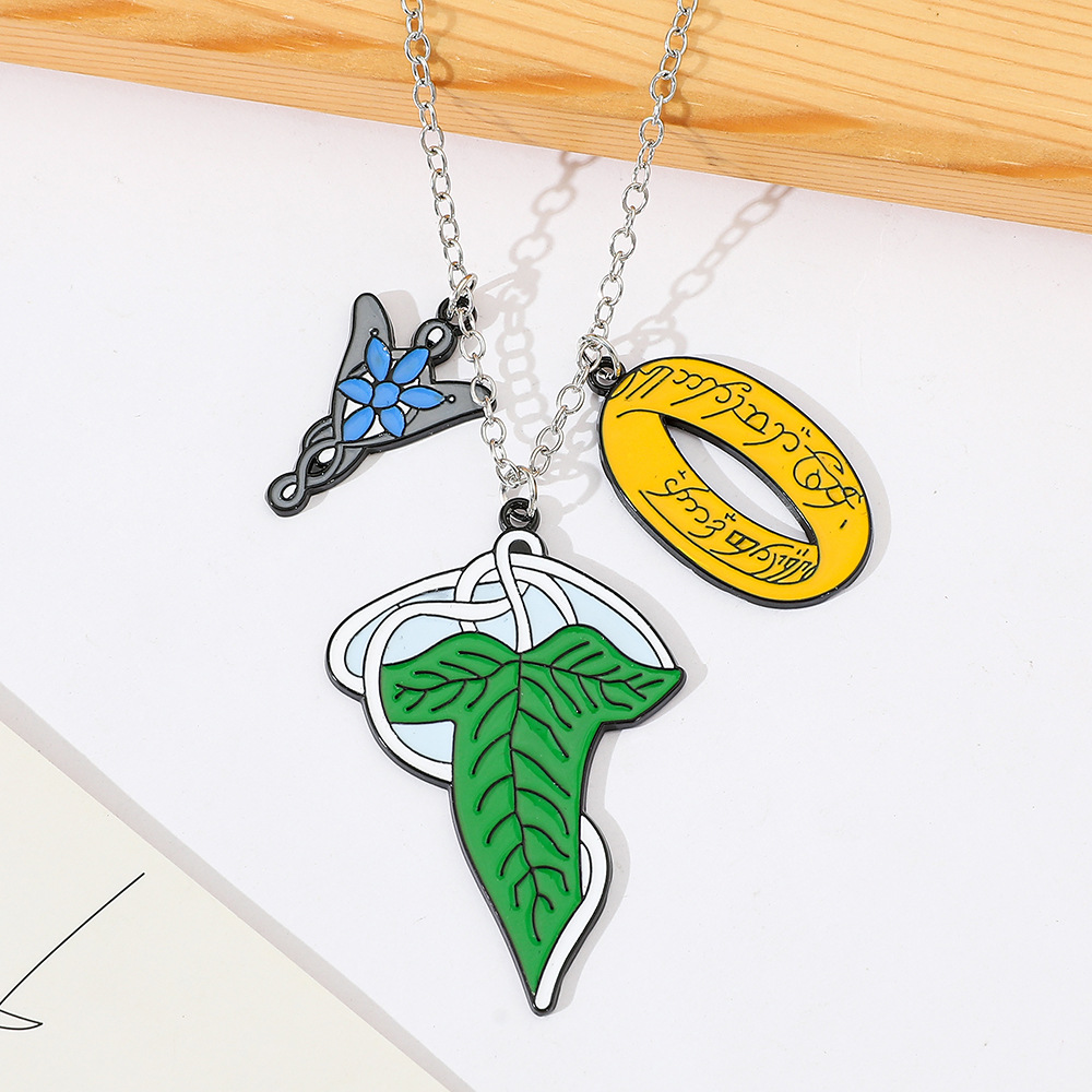Men Accessories Necklace - 반지의 제왕 엘프 목걸이 패션 크리에이티브