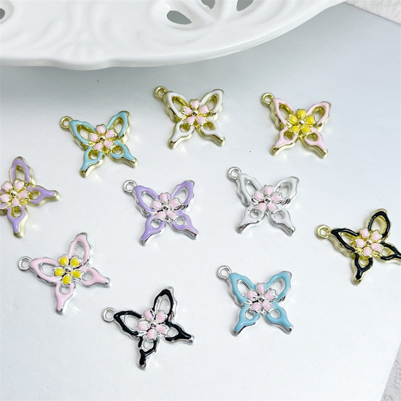 Men Accessories Locket - 도매 50 개/몫 드롭 오일 동물