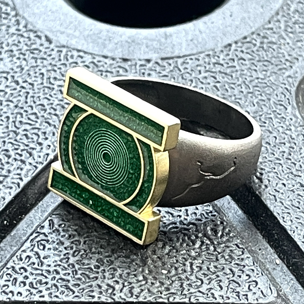 그린 랜턴 할 조던 코스프레 반지 합금 금속 손가락 반 - Men'S Accessories Rings 리뷰 및 가격