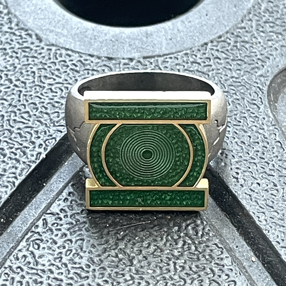 그린 랜턴 할 조던 코스프레 반지 합금 금속 손가락 반 - Men'S Accessories Rings 리뷰 및 가격