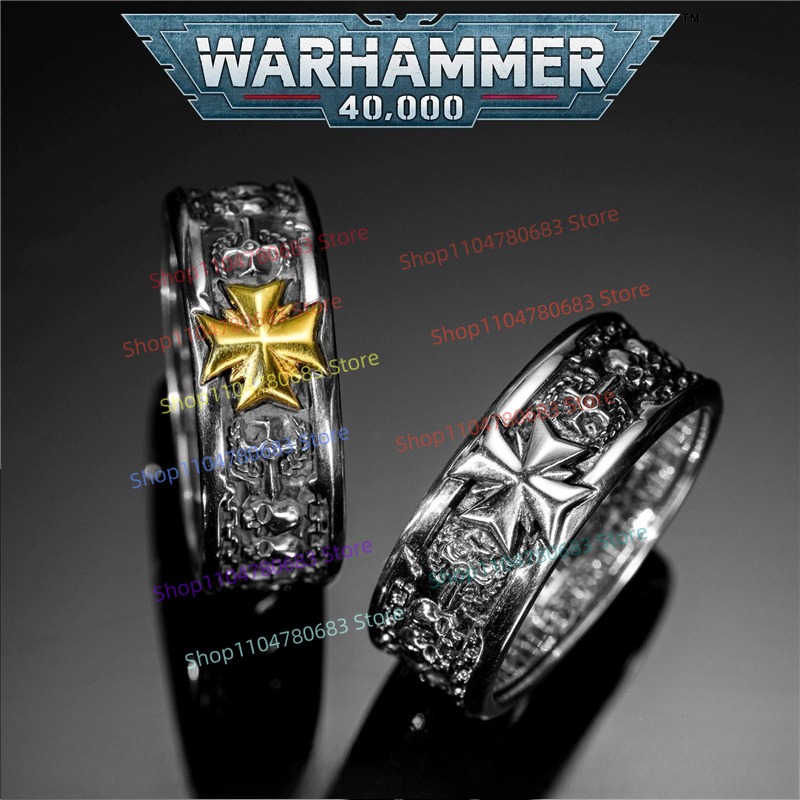 40K 블랙 템플러 크루세이더 맹세 반지 고품질 수집용 - Men'S Accessories Rings 리뷰 및 가격