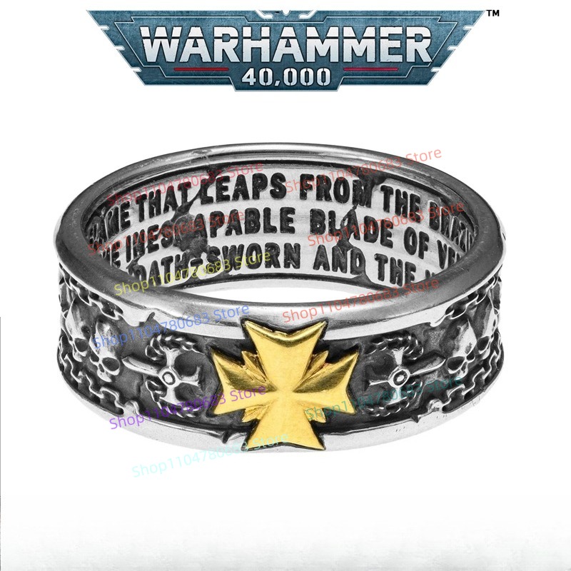 40K 블랙 템플러 크루세이더 맹세 반지 고품질 수집용 - Men'S Accessories Rings 리뷰 및 가격