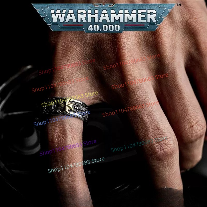 40K 블랙 템플러 크루세이더 맹세 반지 고품질 수집용 - Men'S Accessories Rings 리뷰 및 가격