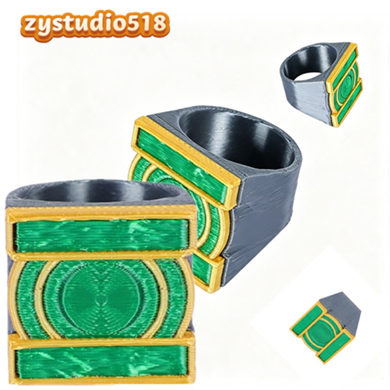 2026 남자 할 코스프레 파워 링 플라스틱 소품 그린 - Men'S Accessories Rings 리뷰 및 가격