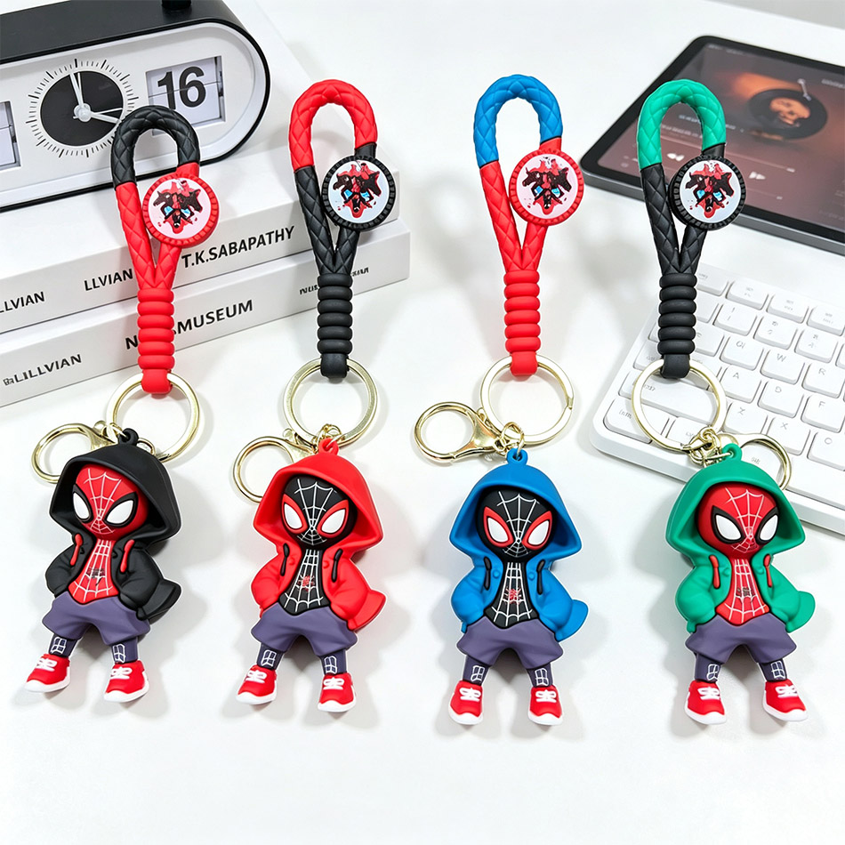 만화 애니메이션 굿즈 실리콘 키체인, 가방 참 키링,  - Men'S Accessories Rings 리뷰 및 가격