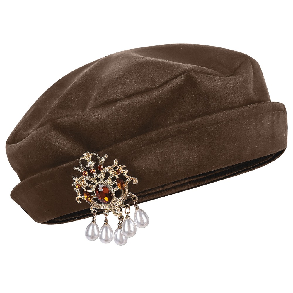 남성 중세 튜더 베레모 모자 르네상스 튜더 플랫 캡 빈 - Men'S Accessories Vintage 리뷰 및 가격