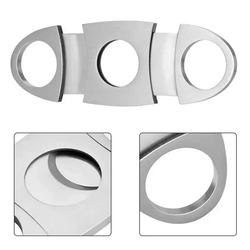 스테인레스 스틸 시가 커터 연기 액세서리 남자를위한 선 - Cigar Cutter Set 리뷰 및 가격