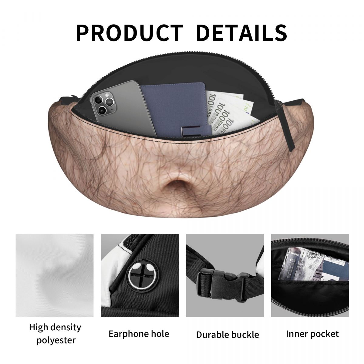 맥주 뚱뚱한 배꼽 패니 팩 남자 여자 여행 하이킹 전화 - Men Accessories For Travel 리뷰 및 가격