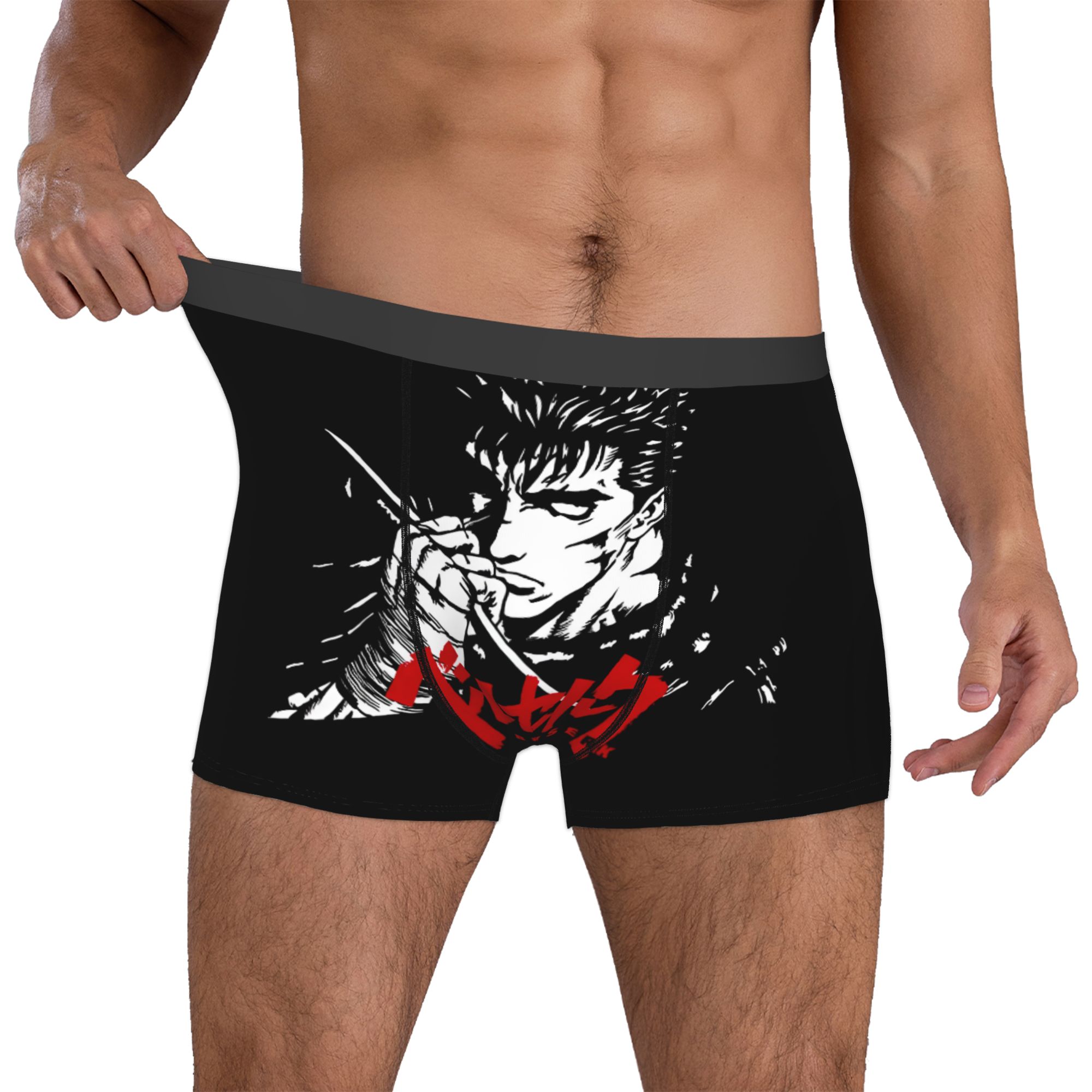 B-Berserks 남성용 복서 반바지 3D 프린트 브 - Men Accessories Brand 리뷰 및 가격