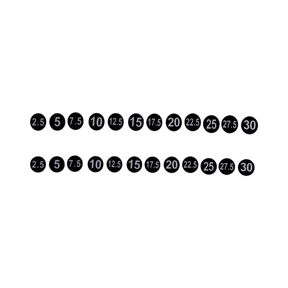 웨이트 랙 라벨 스티커 5kg~30kg 덤벨 번호 마커 - Men Accessories Usa 리뷰 및 가격