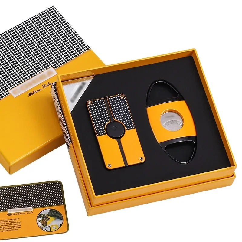 새로운 이중날 직선형 펀치 시가 커터 기계 세트 프리미 - Cigar Cutter Set 리뷰 및 가격