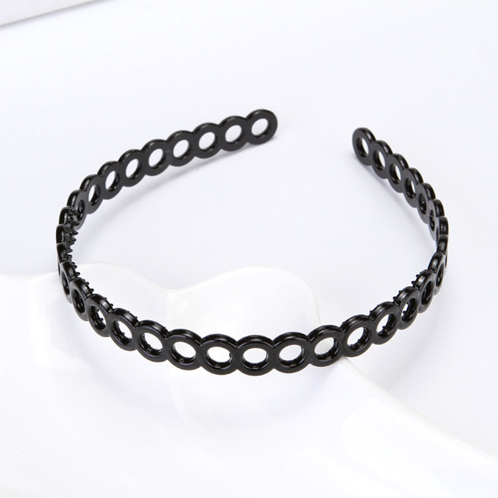 패션 플라스틱 헤드드레스 블랙 웨이브 남녀공용 헤어 액 - Men Accessories Shop 리뷰 및 가격
