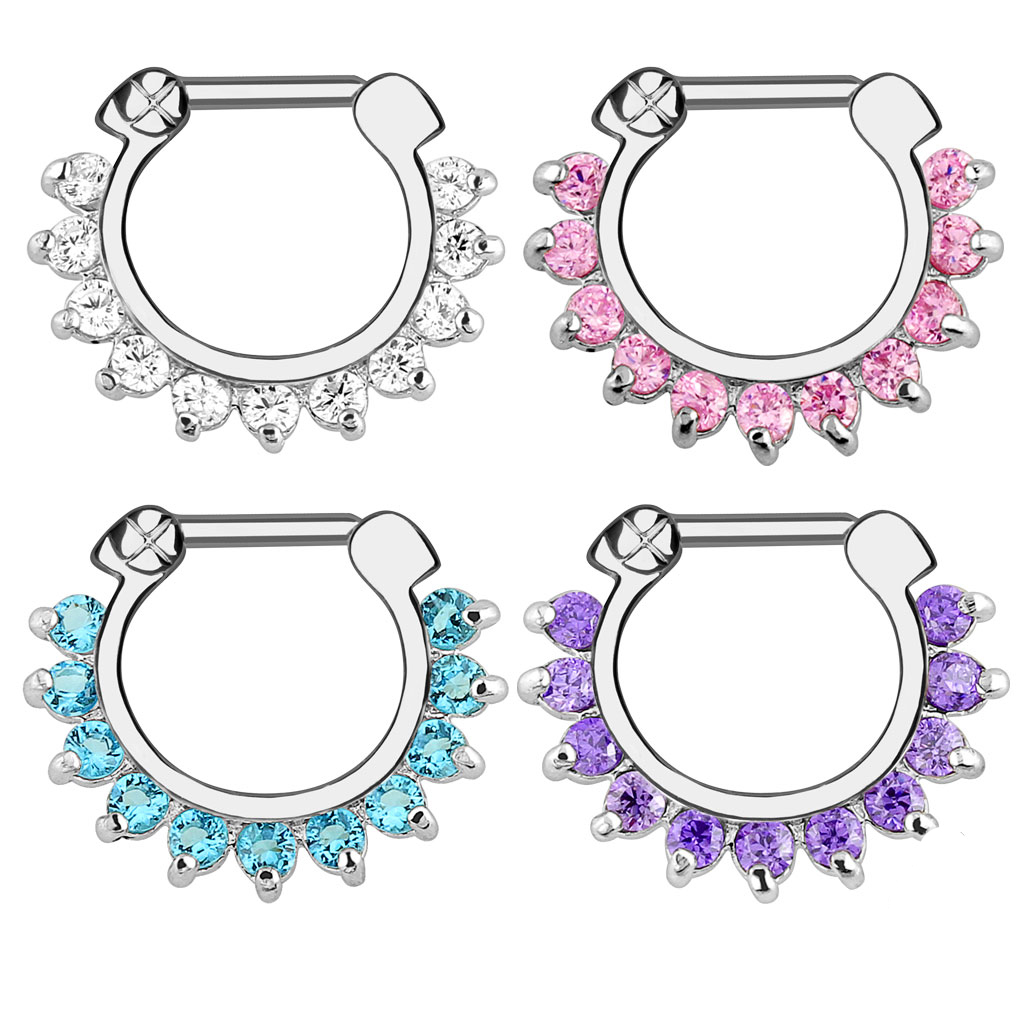 1개입 후프 클립온 코 피어싱 링 (여성/남성용) 스틸 - Men Accessories Ring 리뷰 및 가격