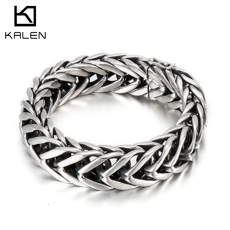 Kalen 17mm 성격 남자 팔찌 펑크 세련된 316 - Men Accessories Bd 리뷰 및 가격