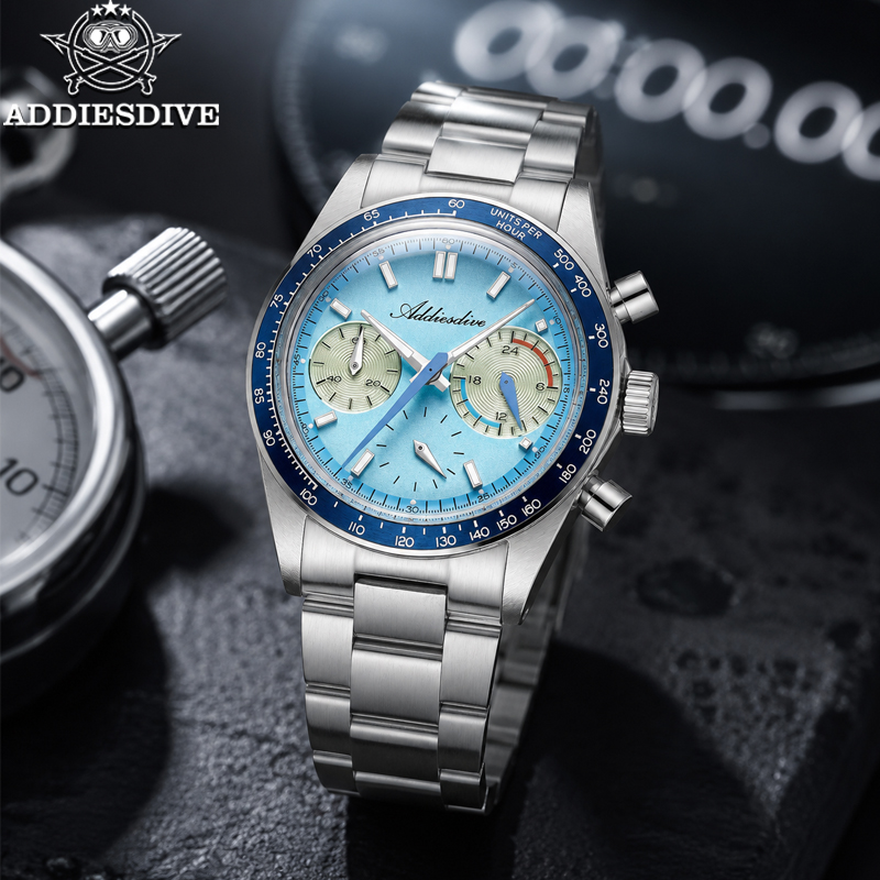 ADDIESDIVE 새로운 남성용 시계 VK63 크로노 - Men'S Accessories Display 리뷰 및 가격