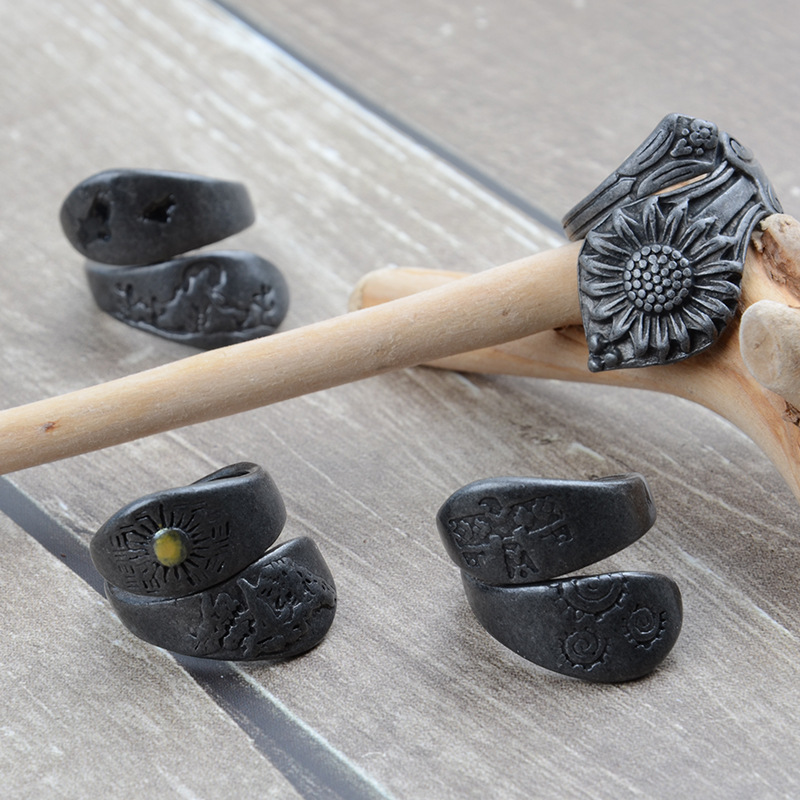 DIY 액세서리 아마존 해외 직구 레트로 남녀 겹쳐 끼 - Men'S Accessories Rings 리뷰 및 가격