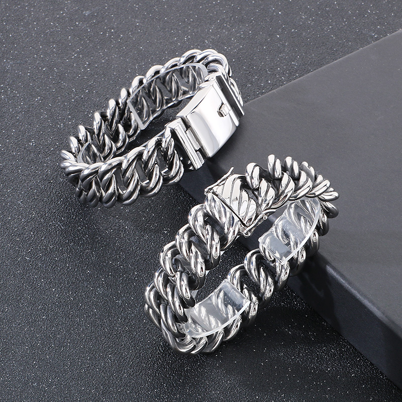 KALEN 22MM 트위스트 링크 체인 팔찌 남성용 맞 - Men Accessories Bd 리뷰 및 가격
