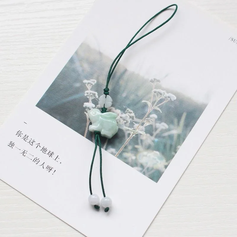 사용자 정의 천연 에메랄드 중국어 토끼 DIY 전화 체 - Men'S Accessories Rings 리뷰 및 가격