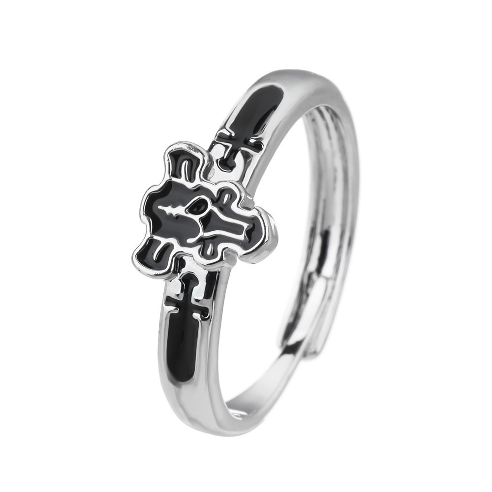 애니메이션 블랙 클로버 반지 아스타 코스프레 금속 반지 - Men'S Accessories Rings 리뷰 및 가격